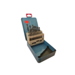 vrták valcový sada 1,0 -10,0 mm 19 ks HSS