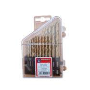 vrták valcový sada 1, 5 -6,5 mm 13 ks HSS TIN